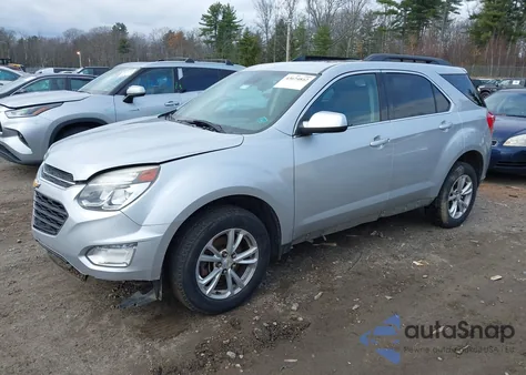 2016 Chevrolet Equinox Lt из США, поврежденный, VIN 2GNFLFEK7G6211302